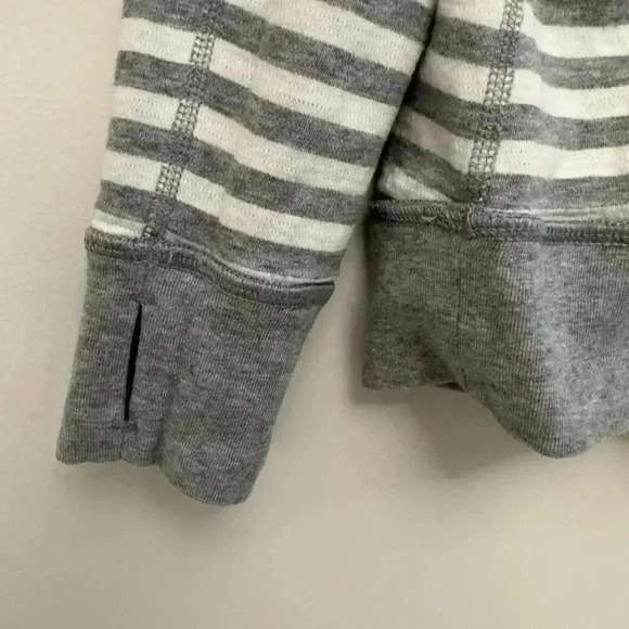 Lululemon In A Cinch Long Sleeve Pullover Sweater Reversible Grey Women's Medium - Picture 12 of 15